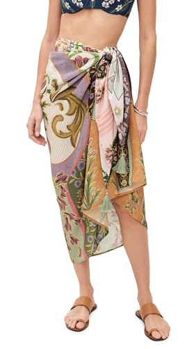 AGUA BENDITA Women's Marine Pareo, Multicolor, One Size