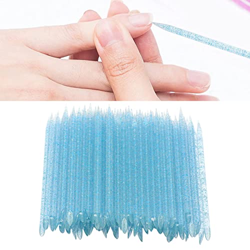 100pcs Cuidados Com As Unhas Empurrador de Cutículas Remoção de Pele Morta Manicure Pedicure Bastões