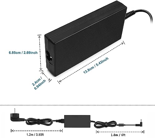 20V 7.5A 150W Alimentatore Caricatore per MSI GL66...