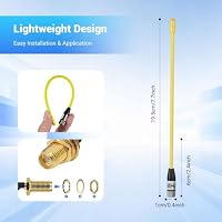Meshtastic LoRa Antenne 868MHz 10dBi, 2er Set 17cm SMA-Stecker & IPX Kabel – Ansicht 7