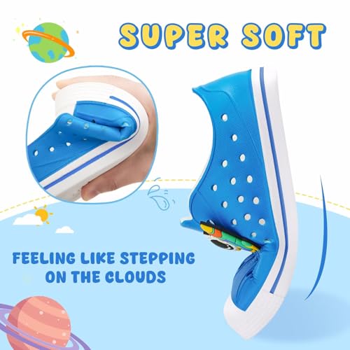 Image of FUNCOO PLUS Toddler Sandals for Boys Girls Kids Summer Quick Dry Sneakers Pool Beach Swim Water Shoes for Children