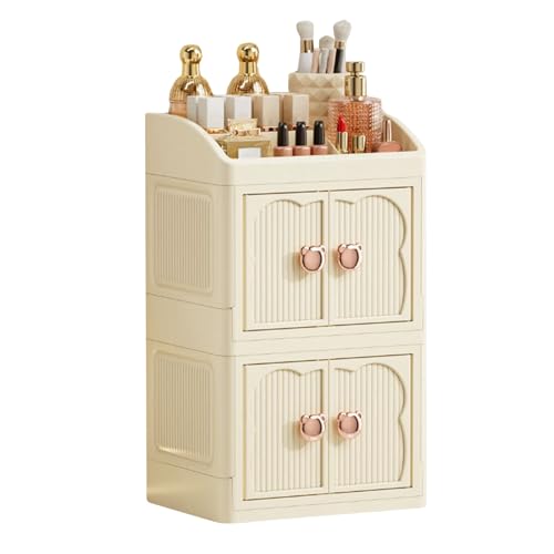 Boîte de rangement maquillage Ski-Ncare empilable 3 niveaux
