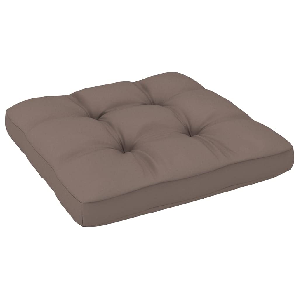 vidaXL Pin Impregnado Gris Salón de Jardín Paleta 6 unids con Cojines Muebles de Patio Conjunto de Muebles de Exterior Muebles de Terraza