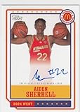 Basketball Trading Card 2024 Topps Chrome McDonald's All American Event Autograph #EA-AS Aiden Sherrell EX/NM Auto