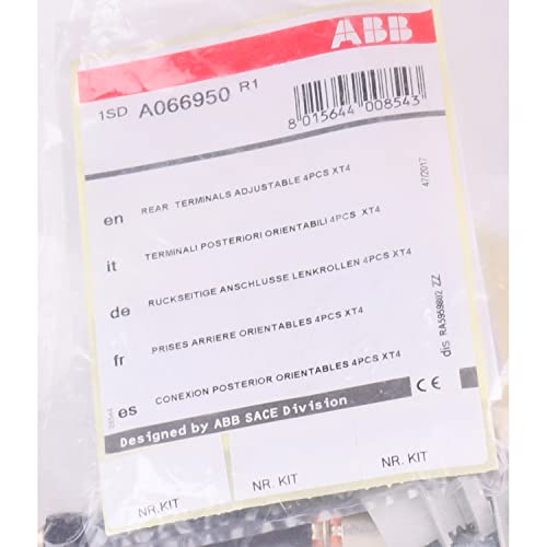 Kit terminales r-xt4 de 4 piezas para mejorar la conductividad en paneles tmax 3