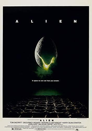 Alien ...Sigourney Weaver.. Classic Movie Poster 2 ... Various Sizes (A4 Size 21 x 29 cms)