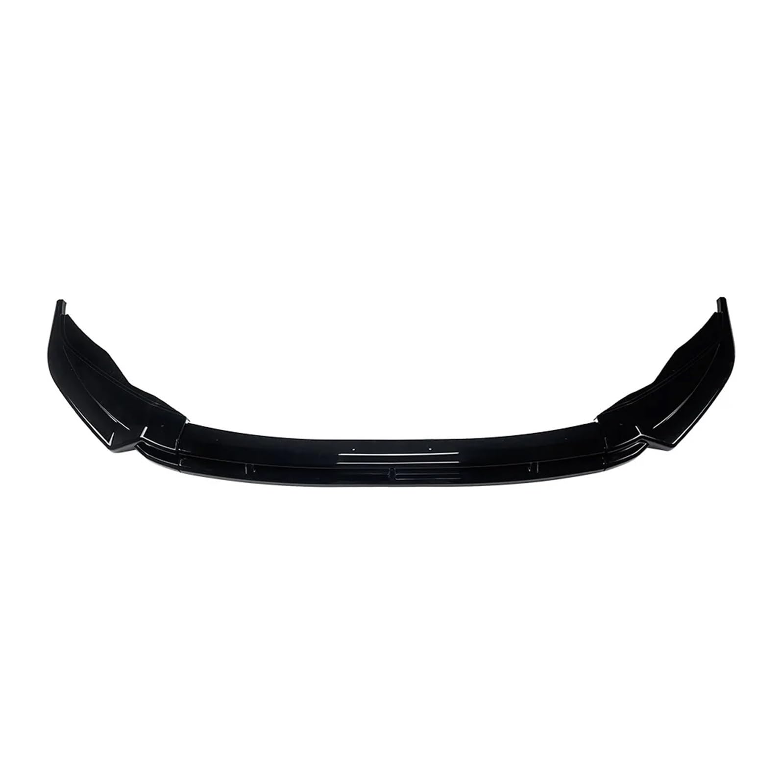 Baohyes Glossy Black Car Front Bumper Spoiler Diffuser Body Kit Compatible For Volkswagen Vw Tiguan Mk2 R Line 2017-2020 Splitter Protection Guard Accessories(Glossy Black)