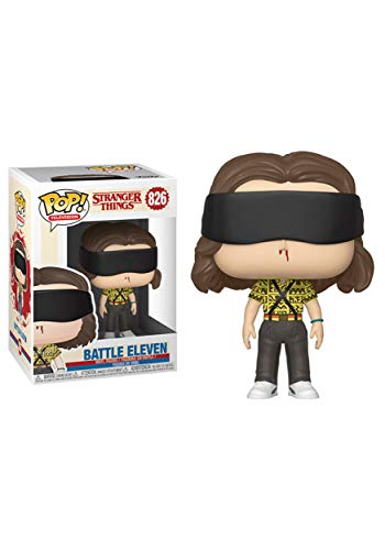 {Funko Pop Stranger Things Once Funko Funko Pop! Vinyl: Television: Stranger Things: Battle Eleven - Once - Figura de Vinilo Coleccionable - Idea de Regalo-...