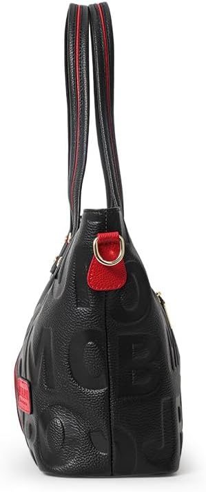 Genuine Leather Women's Bag Layer Cowhide Women's Handbag Soft Leather Broadband Large Capacity - Image 5