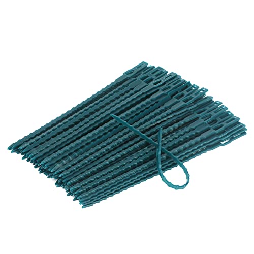 KINGLAKE 200 pièces17 cm Attaches Plantes réglables, Attaches de Tomate Arbre Flexibles, Liens de Jardinage pour Ligatures, Attache Tuteur Jardin en...