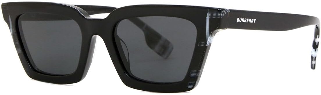 BURBERRY Sunglasses BE 4392 U 405187 Briar Black/Check White Black