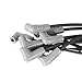 MSD 31293 Super Conductor Spark Plug Wire Set Black