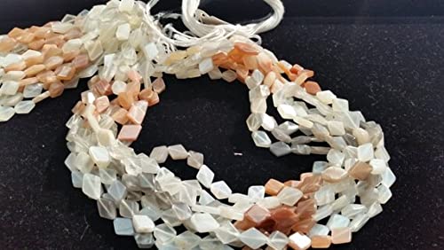 Pierre de lune perles d'émotion naturelle pour bijoux intemporels - 2