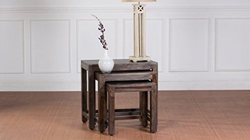 The Craft House Wooden Nested Table : Amazon.in: Home & Kitchen