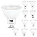 M MayJazz GU10 LED Bulbs Dimmable,5000K Daylight 550LM Track Light Bulb,7W (70W Equivalent),Spot Light Bulb for Recessed Lighting,10 Pack