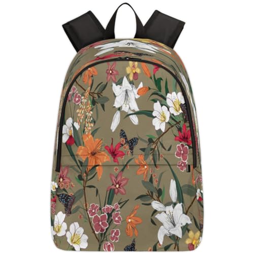 Sac à dos vintage motif floral, le cadeau idéal pour la rentrée scolaire des enfants