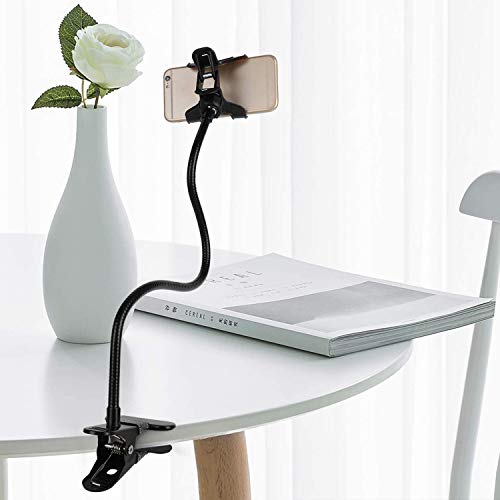 R Recomfit GOOSENECK PHONE HOLDER 360-Degree Rotating Universal Flexible Long Arm Mobile Phone Holder Mount Lazy Holder Kit Hands Free Mobile Phone Gooseneck Mount thumb #3