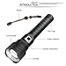 Chanarily LED Flashlight 100000 Lumens, XHP90 Rechargeable Flashlights, Super Bright Tactical, Zoomable&Waterproof Flashlights,5 Modes Searchlight for Camping Emergencies, Black