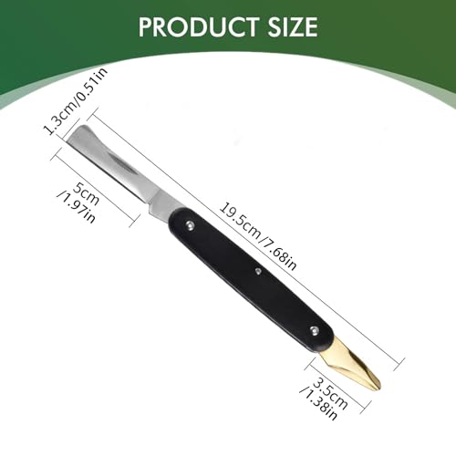 Cuchillo de injertos para jardinería y poda multifuncional miniatura 2