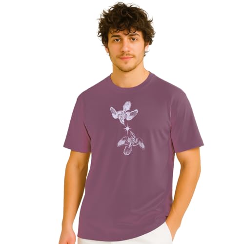 Image of Nobero Men's Regular Graphic Printed T-Shirt for Men | Soft Cotton | Classic Fit | Printed Casual Tshirt for Men