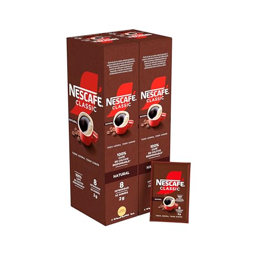 Nescafé Café Soluble - 2 Estuches x 50 Sobres