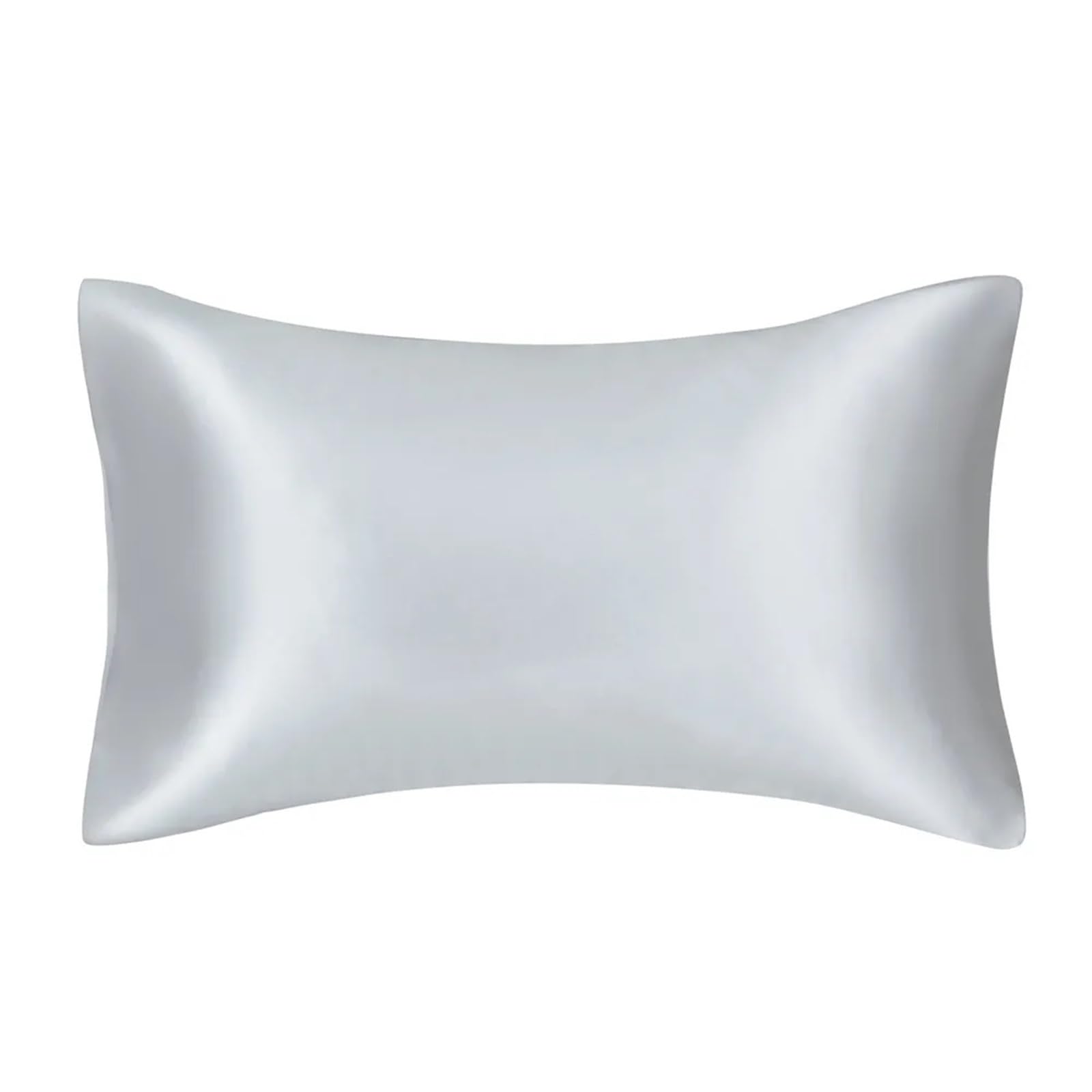 Cooling pillowcase, Solid Satin Pillowcase Multicolor Multiple Sizes(Onecolor,Queen(51x76cm))