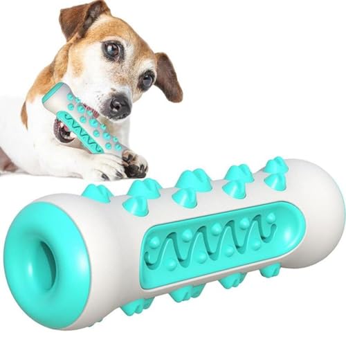 Image of Chew Toy for Dog Toothbrush Stick Toys for Aggressive Chewers Interactive Toy Treats Tough Toys to Keep Them Busy Chew Toys for Small Dogs - Blue (Upgraded)