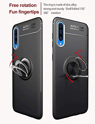 Image of SPAZY CASE Back Cover for Samsung Galaxy A70 (Silicone Black)