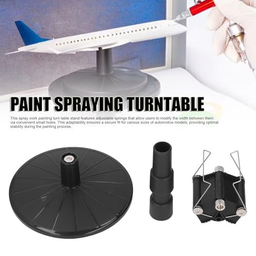 Support de peinture au pistolet avec base de support réglable et fixe - 3