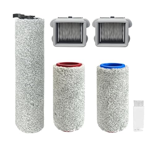 互換性がありますロボロックシリーズ、ローラーブラシとフィルター交換セットに対応(Orange)