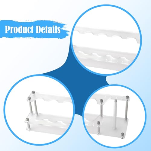Support pour cannes à pêche compact - Range-cannes stable 5 cannes gain de place - 3