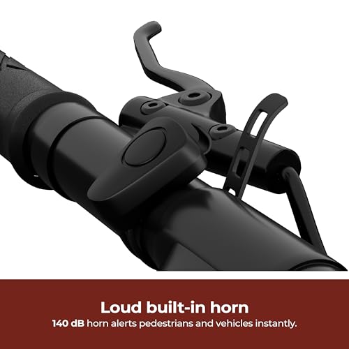 Image of Lifelong 2-in-1 Rechargeable Cycle Light with Horn & Rear Taillight | LED Front Cycle Light & Rear Bike Taillight Combo | USB Rechargeable Cycle Lights for Bicycle, Electric Bike