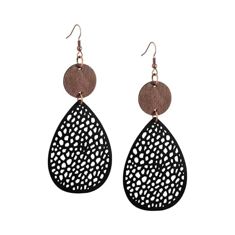 MINACHI Vintage Boho Leather Earrings Cover