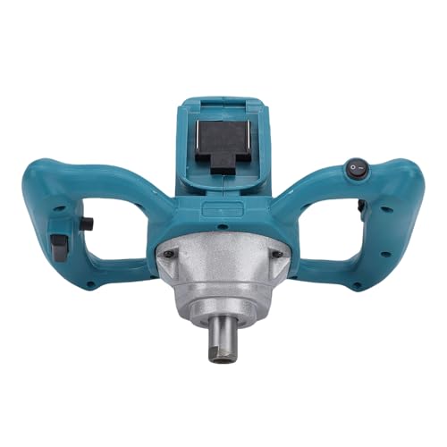 CCYLEZ Tarière à Glace électrique, Creuseuse de Trous sans Fil avec 6 Vitesses Réglables 100 à 800 Tr/min et Fonction Marche Avant et Arrière, pour Percer de L'argile de Sable glacé