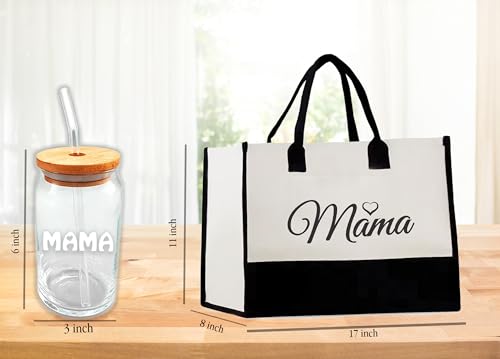 Image of New Mom, Mother to be Gift Basket, Care Package | Unique Gift Set for mom & Baby w /Newborn Essentials Expecting Moms Baby Shower After Labor Hospital Gift Variety Gift Bundle w /a Fancy Tote Bag