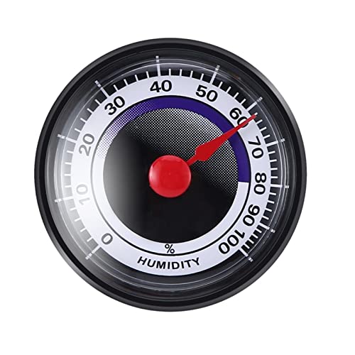 Hygromètre analogique et mini thermomètre portable pour mesure précise humidité maison et jardin