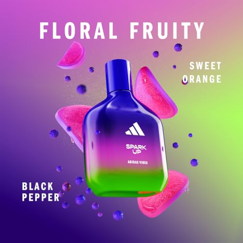 Image of adidas Vibes Spark Up Eau De Parfum Liquid for Women - 100Ml