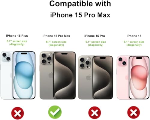 Image of NISHTECH for iPhone 15 Pro Max (2023) Premium Transparent Hybrid Soft Slim Dust Proof Back Case Cover Silicone with Camera Protection