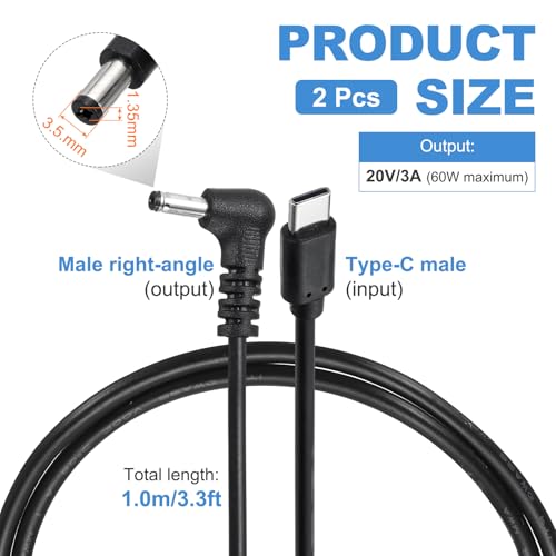 Cable de disparo PD de 60 W con conector en ángulo de 90 grados 2