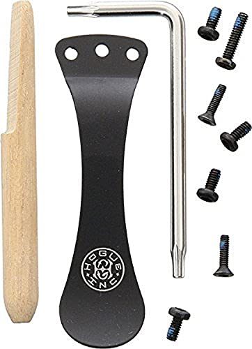Hogue 34180 Hunting Hardware Spoon Pocket Clip | Torx Screw Kit , Black , 3.5 in