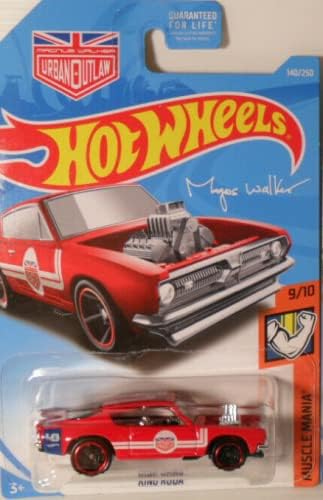 DieCast Hot Wheels King Kuda (Urban Outlaw) - Muscle Mania 9/10 (rojo)