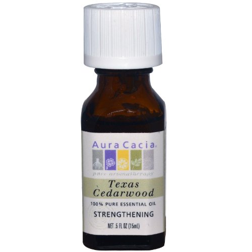 Aura CaciaPure Texas Cedarwood Essential Oil | 0.5 fl. oz. | Juniperus Mexicana