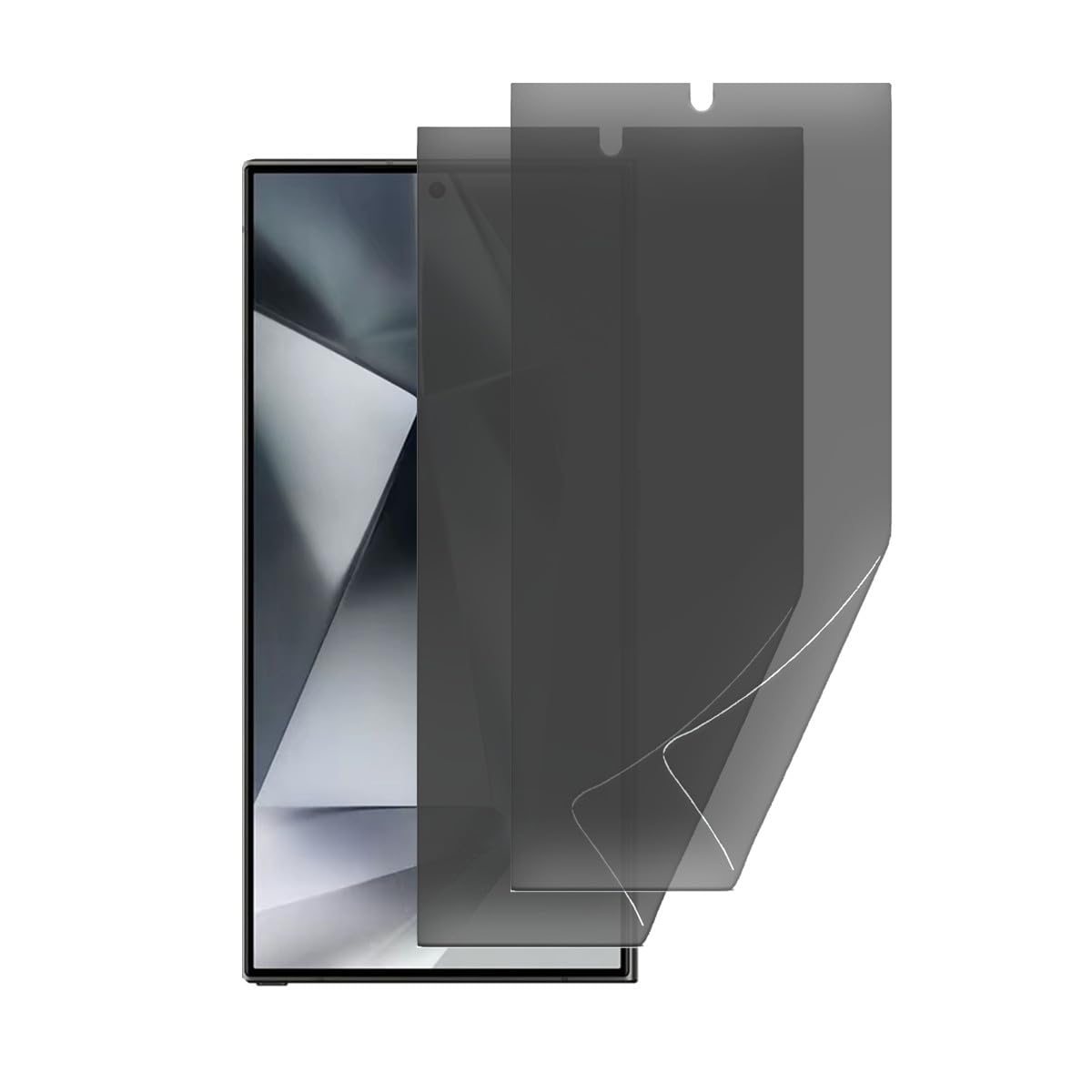 VIESUP Privacy Flexible Soft TPU Hydrogel Film for Samsung Galaxy S24 Ultra - Support Fingerprint Unlock, High Sensitivity Anti-Spy Screen Protector for Samsung Galaxy S24 Ultra [2pack]