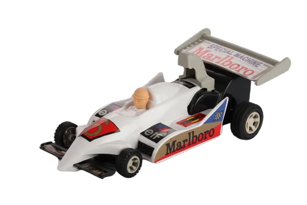 Shinsei Marlboro Racer Car Maintenance Free Pullback Spring Action Race Toy Gift for Boys 3+ Years. Strong ABS Plastic, NO Sharp Edges, BIS Certified. Pack of 1, Color White (B0B7PBT5WH) Amazon Price History, Amazon Price Tracker