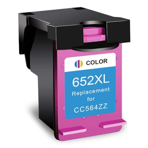 Cartouche d'encre 652XL bloc de remplacement couleur Deskjet 2136 3636