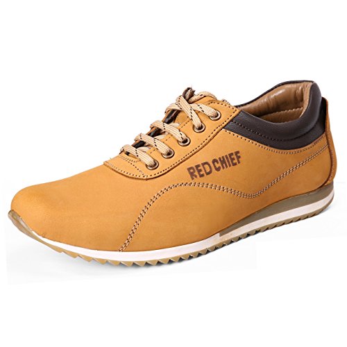 Image of Red Chief Nubuck Leather Casual Shoes for Men | Lace-Up Shoes for Men | RC3522