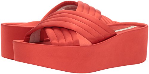 Kenneth Cole New York Women's Damariss Platform X-Band Slip On Sandal Slide, Terra 9.5 M Us #TOP6