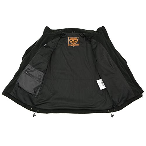 Image of Milwaukee Leather Women's Textile Classic Crossover Motorcycle Riders Jacket - All Year Wear