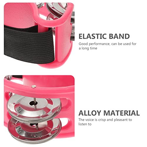 Abaodam Sino De Pé Chocalho Crianças Pandeiro Ritmo Sino De Percussão Pandeiro De Pé Palco Executar