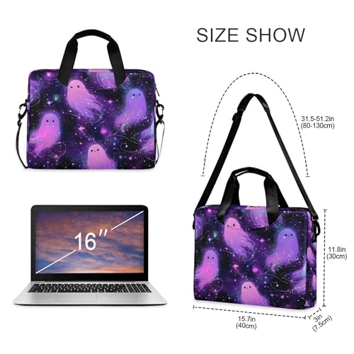 Bolso maletín para portátil con patrón brillante 13-15.6 pulg miniatura 4